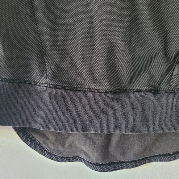 Lululemon After Asana Pullover Size 4 Telemark Print Black / Black Sweater - Picture 9 of 11